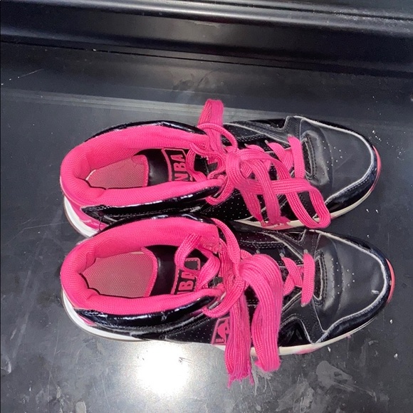 NIKE AIR JORDAN FLIGHT CLUB BLACK AND PINK - Picture 2 of 4